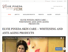 Tablet Screenshot of elvie-pineda.com